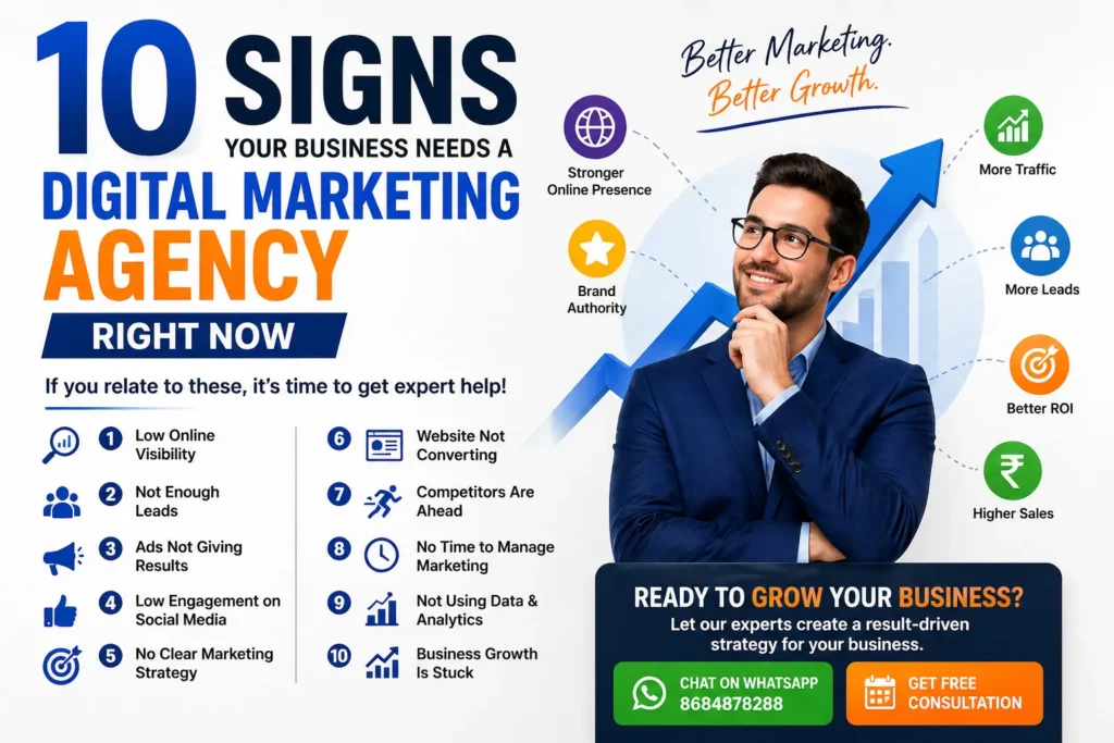 Signs your business needs a digital marketing agency